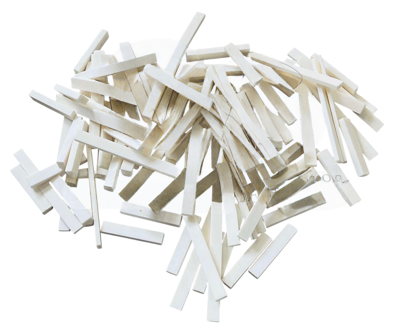 White Bone Nut Saddle Blanks