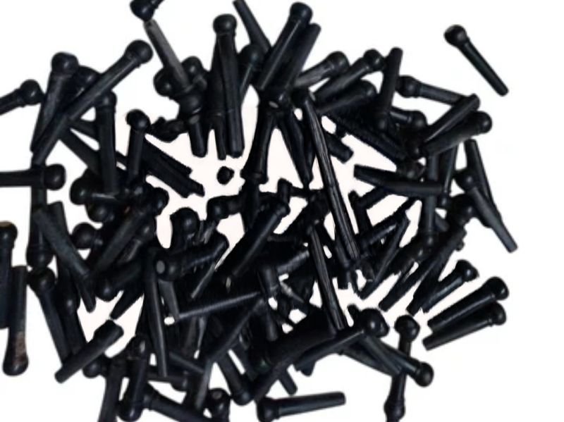 Buffalo Horn Black Bridge Pins