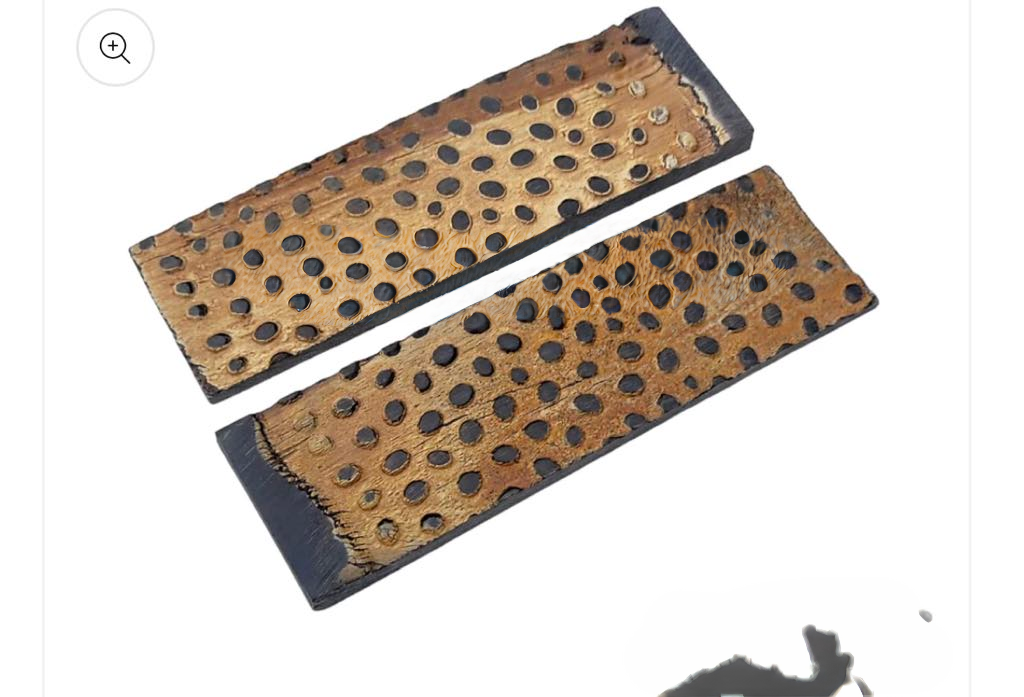 Horn Burnt Tiger Cut Skin